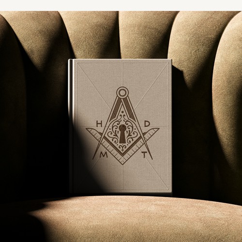Handmade brand with the title 'Vintage logo concept for Hastings District Masonic Trust'