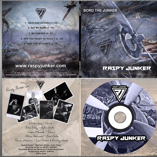 CD illustration with the title 'CD cover'