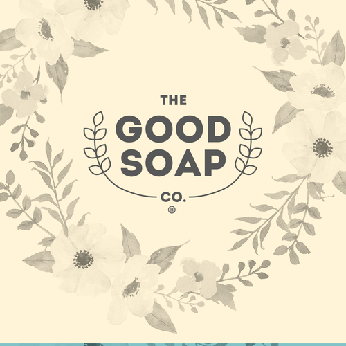 Soap logo with the title 'Logo Design'