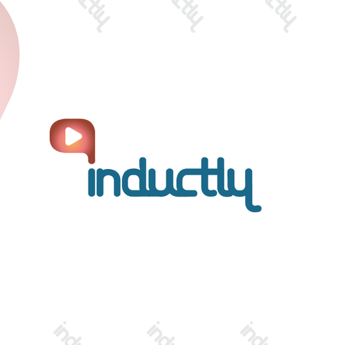 Play button logo with the title 'Video Onboarding App Logo'