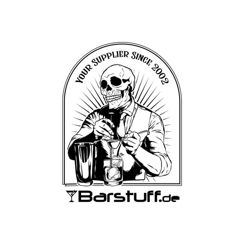 Beer t-shirt with the title 'bar stuff'