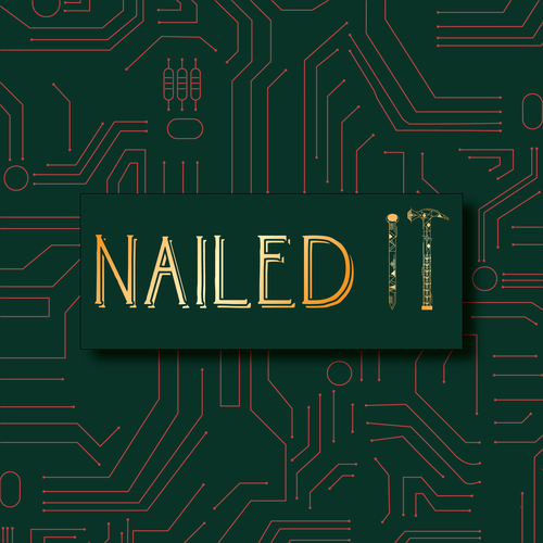 Art Deco brand with the title 'Art Deco logo for an IT company'