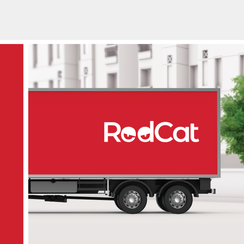 Logo with the title 'Cat logo'