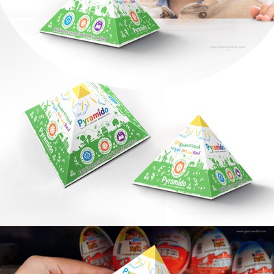 Eco-toy for children, packaging design