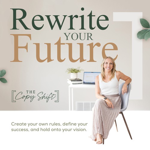 Podcast design with the title 'podcast'