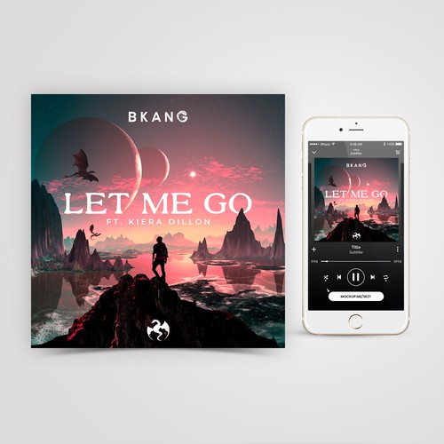 Dragon design with the title 'Let me go'