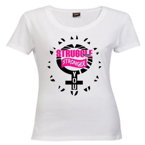 Apparel illustration with the title 'Women T-Shirt Design '