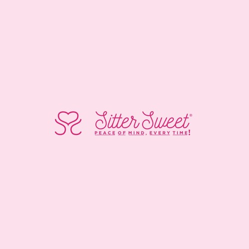 Outline logo with the title 'Sitter sweet'