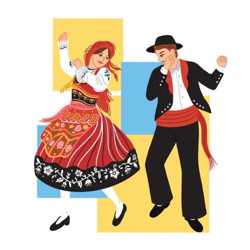 Traditional design with the title 'Portugal : the true beauty of tradition'