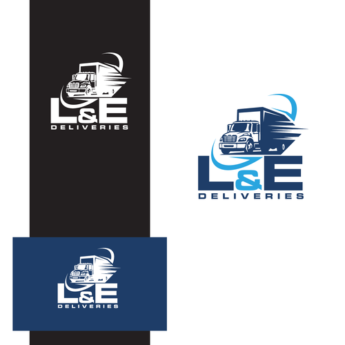 Tracking logo with the title 'L&E Deliveries'