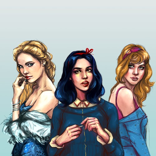 Friendship design with the title 'Bffs these days'