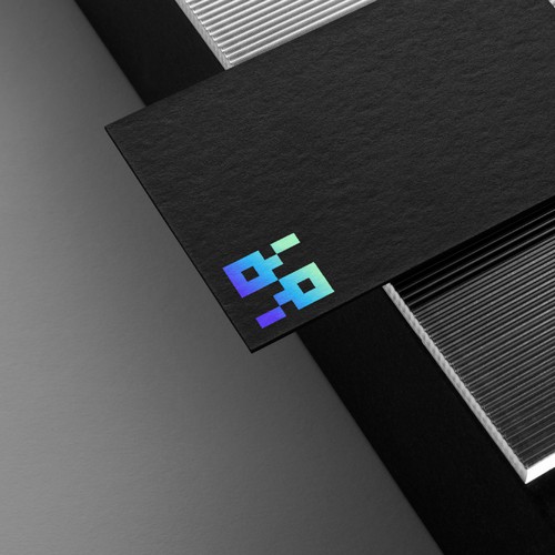 QR code design with the title 'S Monogram QR Logo Concept'