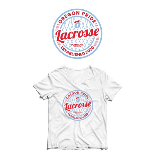 Badge t-shirt with the title 'Oregon Pride t shirt design'