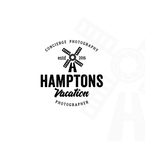 Photography brand with the title 'Hamptons Vacation Photographer'