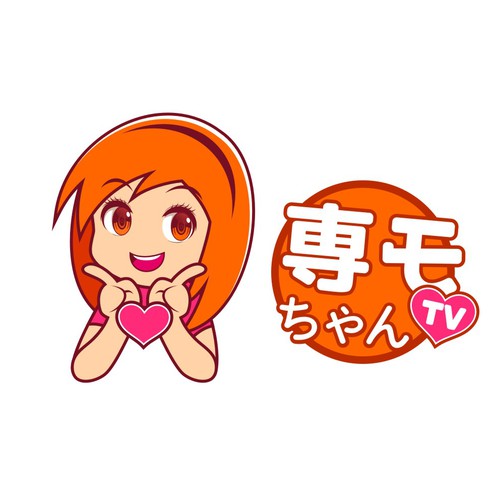 Sister logo with the title 'Cute Logo Designs for Mo Chan TV'