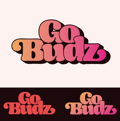 70s logo with the title 'Logo for a craft cannabis company in Maine'