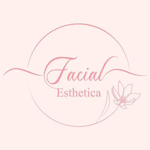 Commercial logo with the title 'Sophisticated and Modern Logo for Facial Esthetica Facial Aesthetic Company'