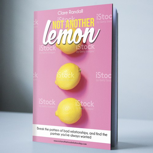 Yellow and pink design with the title 'lemon'