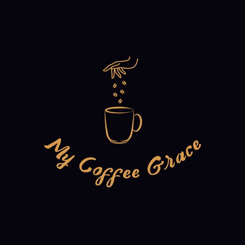 Grace logo with the title 'My Coffee Grace'