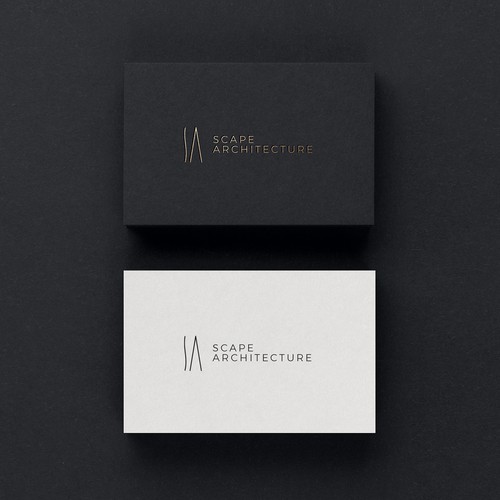 Architect brand with the title 'Logo for architecture firm'