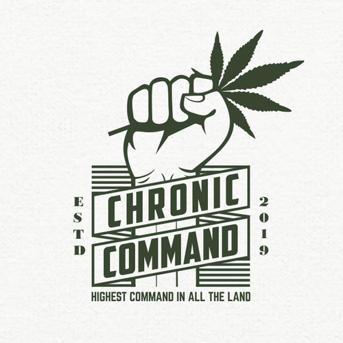 Hemp logo with the title 'Chronic Command'