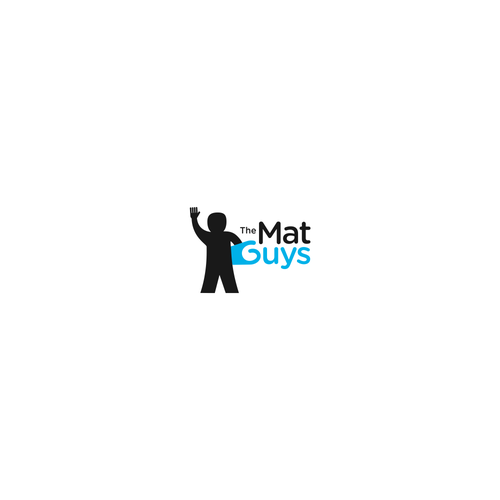 Mat design with the title 'unique logo for mat guys'