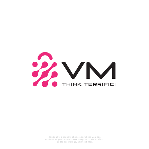 Virtual design with the title 'VM'