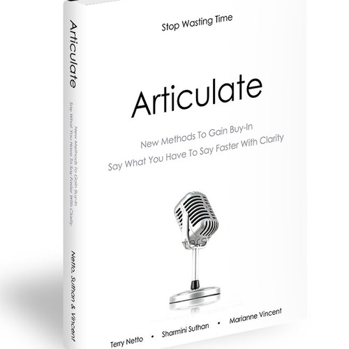 Professional book cover with the title 'COVER: ARTICULATE'
