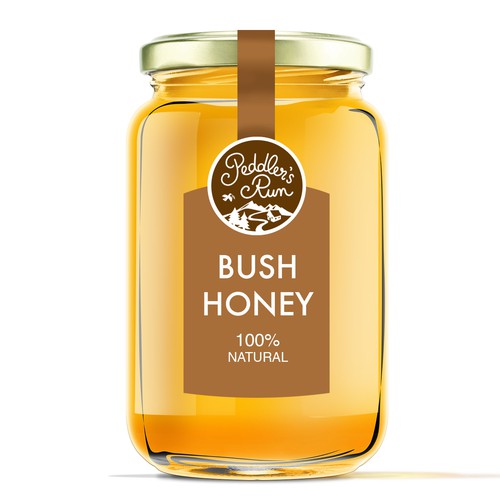 Logo packaging with the title 'Honey'