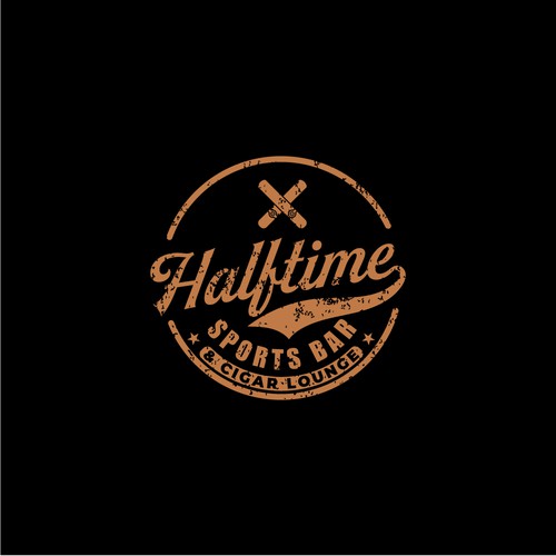 Sports bar design with the title 'Halftime Sports Bar '