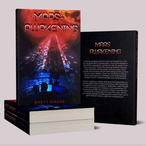 Mars design with the title 'Mars Awakening'