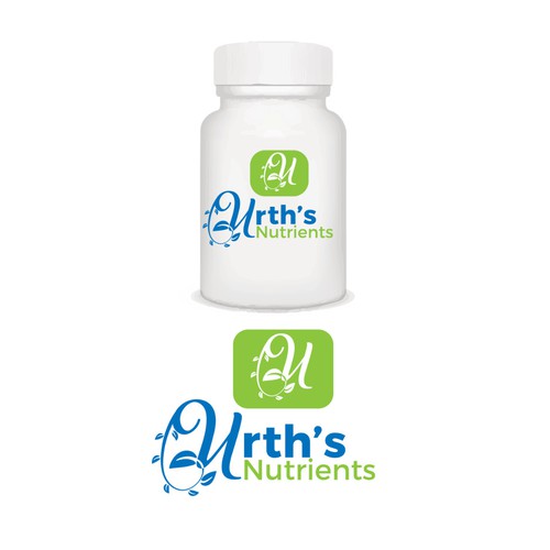Vitamin logo with the title 'Urths Nutrients'