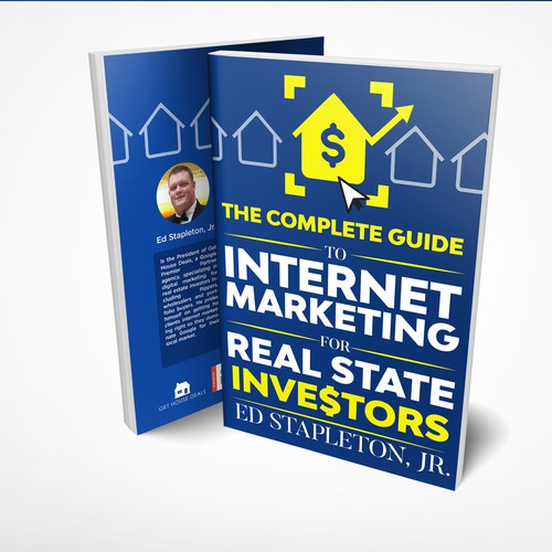 Real estate book cover with the title 'Real state Book cover'