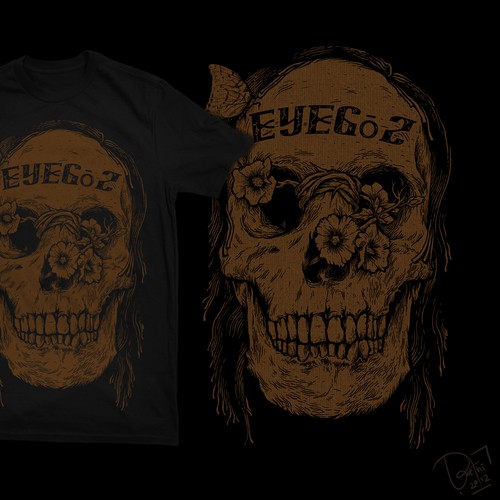 Art t-shirt with the title 'Create a winning t-shirt design'