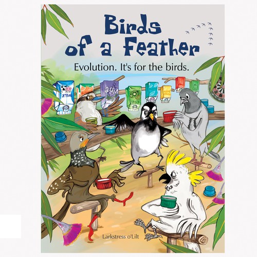 Comic book cover with the title 'Birds of a Feather'
