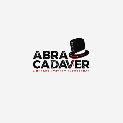 Mysterious logo with the title 'Abra Cadaver'