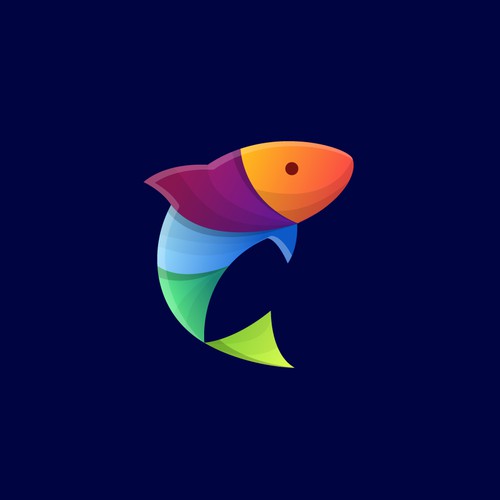Salmon logo with the title 'FullColors Fish'