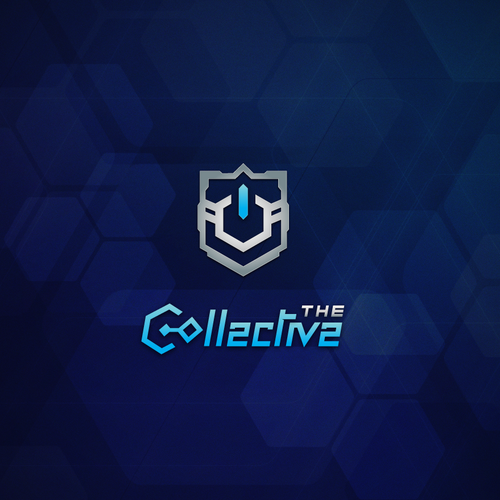 Mechanical design with the title 'The Collective Community Logo'