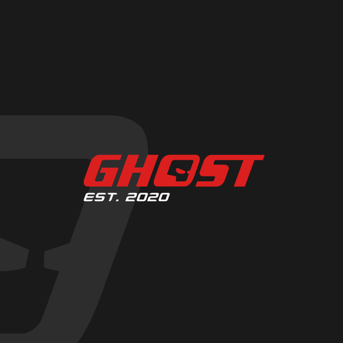 Ghost logo with the title 'Ghost Logo for Car Tuning Business'