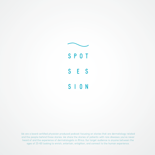 Curvy logo with the title 'Logo 4 for Spot Session'