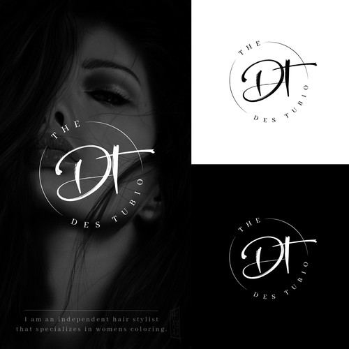 Stylist logo with the title 'Hair Stylist logo'