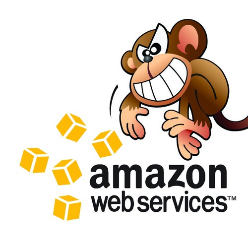 Computer t-shirt with the title 'Design the Chaos Monkey T-Shirt'