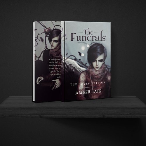Photography book cover with the title 'The Funerals'