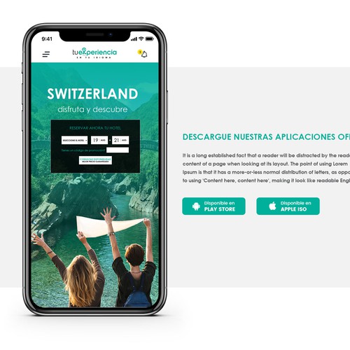 Travel agency website with the title 'Travel Site'