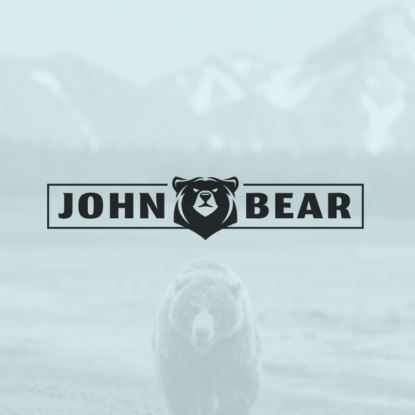 Predator design with the title 'John Bear'