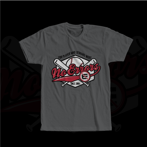 Baseball team shirt logo, T-shirt contest