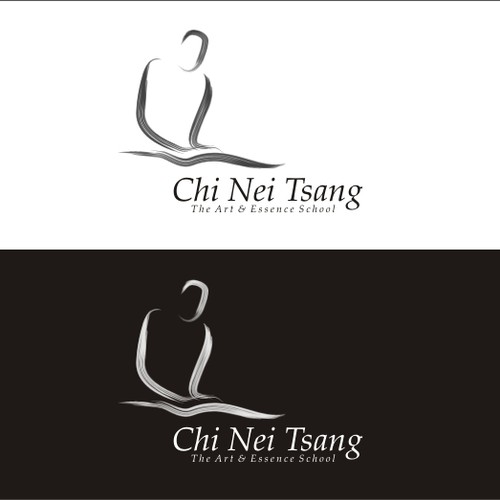 Spine design with the title 'The Art & Essence School of Chi Nei Tsang'
