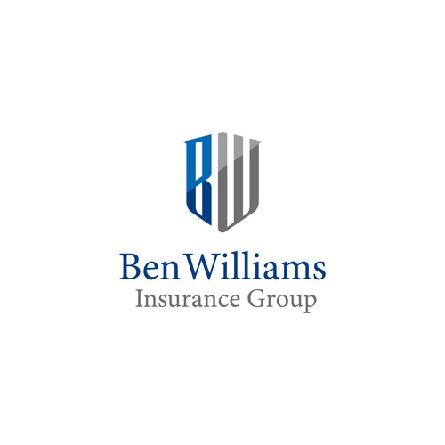 Insurance brand with the title 'BW Logo Ben Williams'