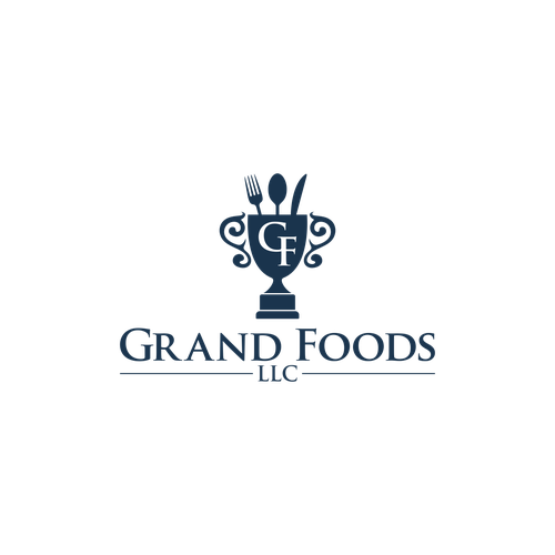 Medal logo with the title 'Grand Foods LLC.'