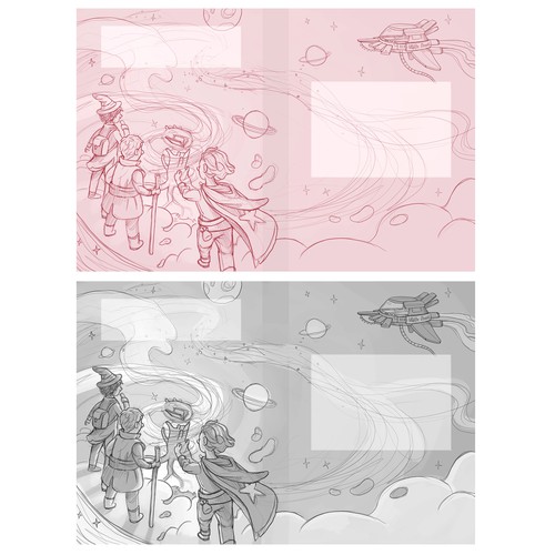 Drawing book cover with the title 'Bobby Baker Cover design '